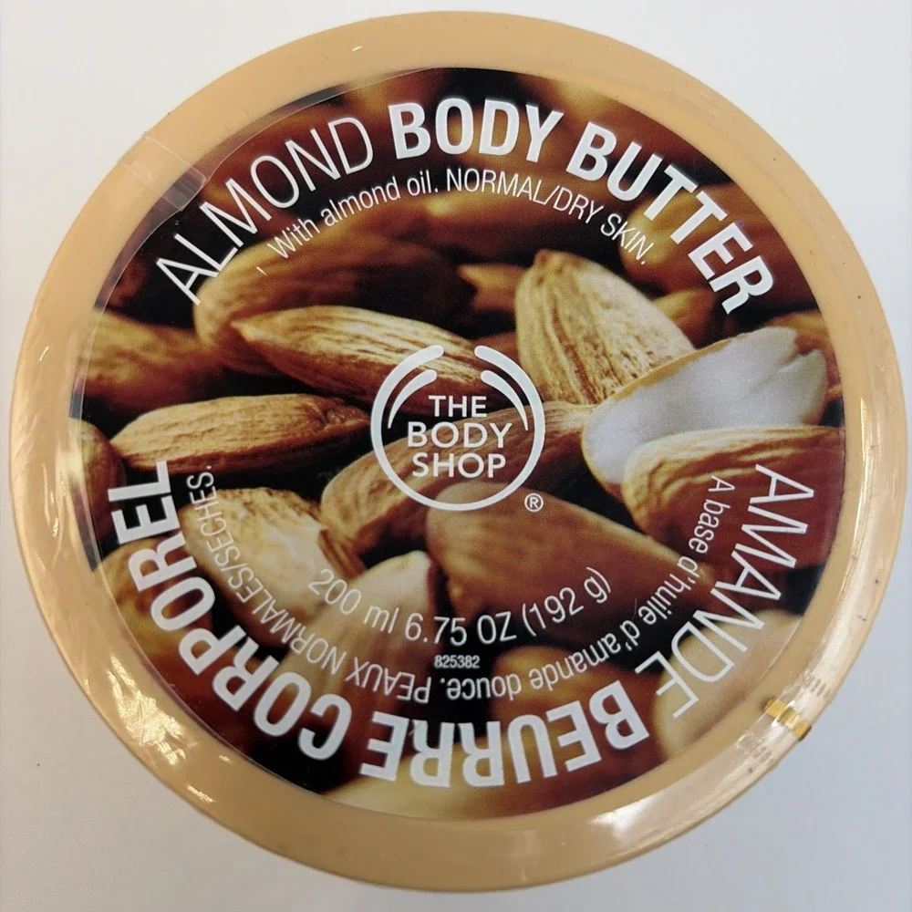 The Body Shop Original Formula Almond Body Butter 200 ml 6.75 oz‎ Discontinued